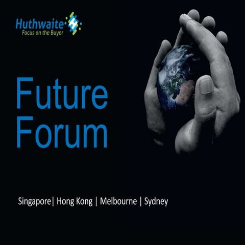 Huthwaite Future Forum: Social Selling in Singapore