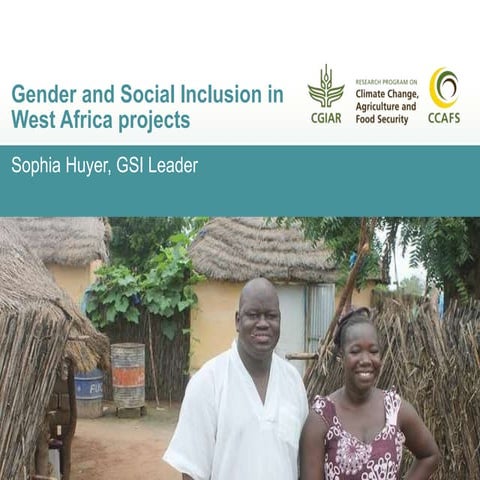Gender and Social Inclusion in West Africa projects