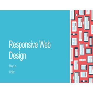 Responsive Web Design
