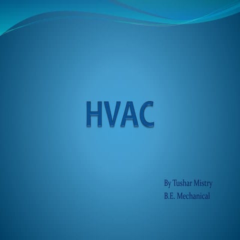 Hvac introduction-Basics of HVAC