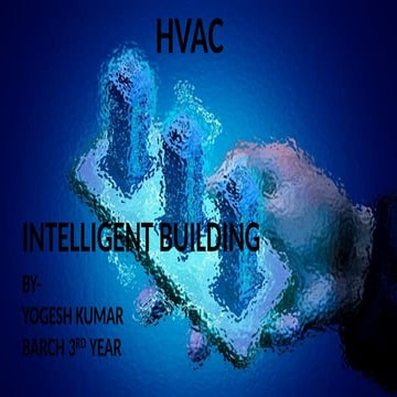 HVAC ABOUT SMART BUILDING AND LATEST CENSOR USED