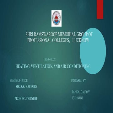 HVAC and heat transfer.pptx