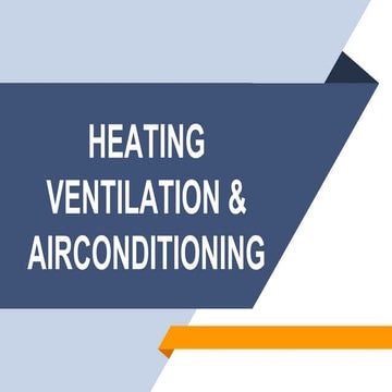 Presentation on HVAC 