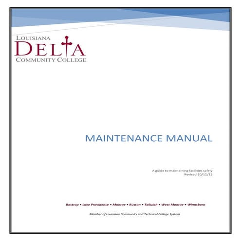 Hvac preventive maintenance schedule