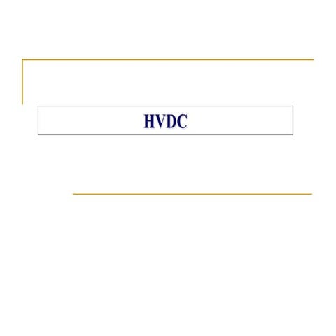 Hvdc