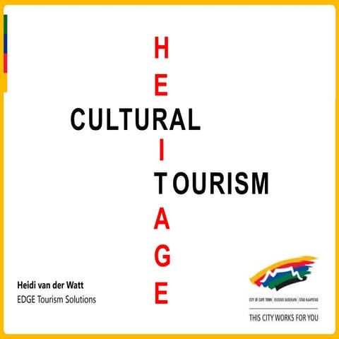 Cultural Heritage Tourism and Climate Change