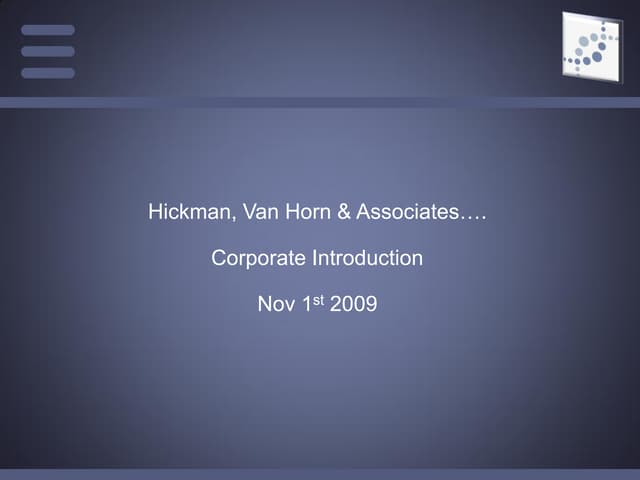 HVH Introduction Presentation