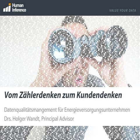 Presentation Holger Wandt/HI 'Vom Zählerdenken zum Kundendenken'