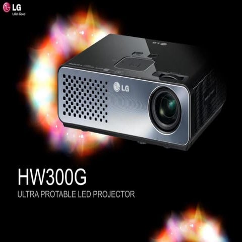 LG LED Projector