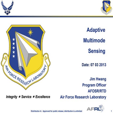 Hwang - Adaptive Multimode Sensing - Spring Review 2013