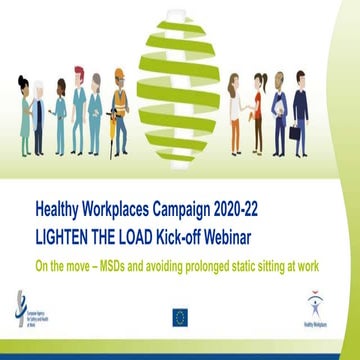 On the move — MSDs and avoiding prolonged static sitting at work