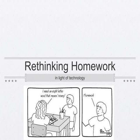 Rethinking Homework (Lausanne) | PPTX