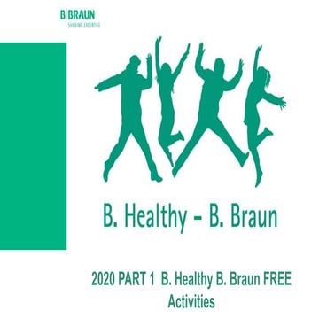 PREVIEW: B.BRAUN MEDICAL Employee Health and Wellbeing programme 2020