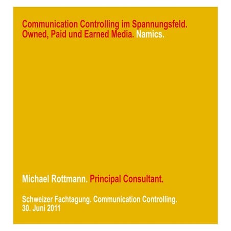 Social Media und Communication Controlling 