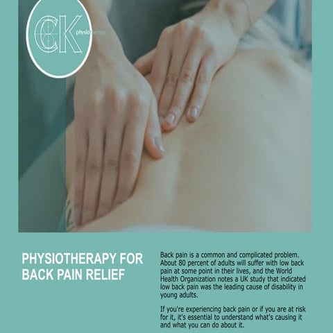 Physiotherapy for Back Pain Relief | PDF