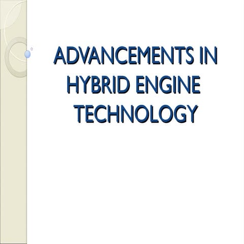 hybrid-engine.ppt.....................,. | PPT