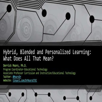 Hybrid blended and personalized learning what does all that mean-sept 2018