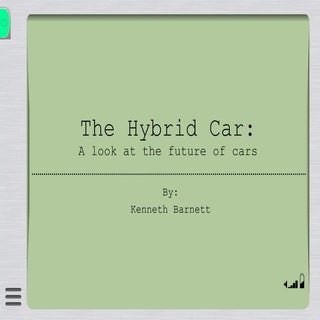 Hybrid car