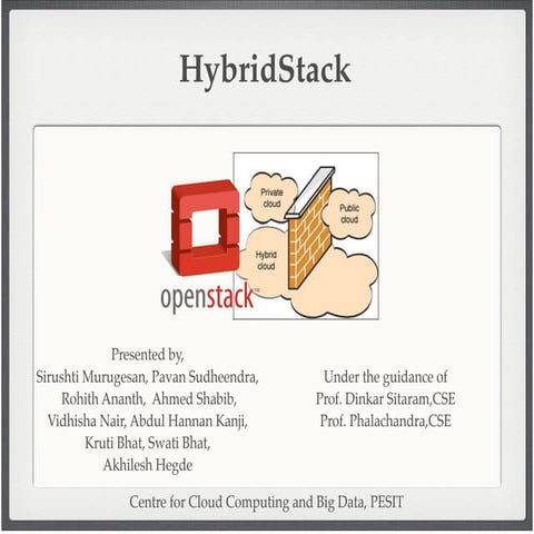 Hybrid cloud federation