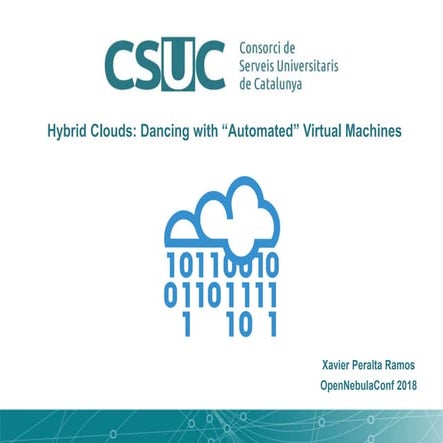Hybrid Clouds: Dancing with "Automated" Virtual Machines