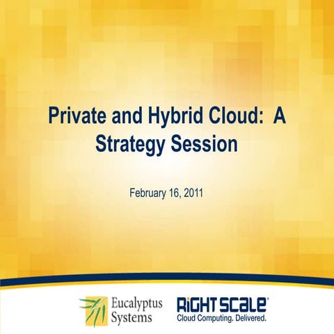 Open Source Cloud Computing -Eucalyptus | PPT