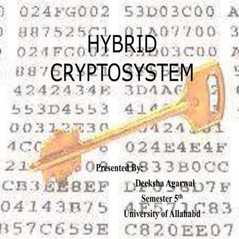 Hybrid cryptosystem