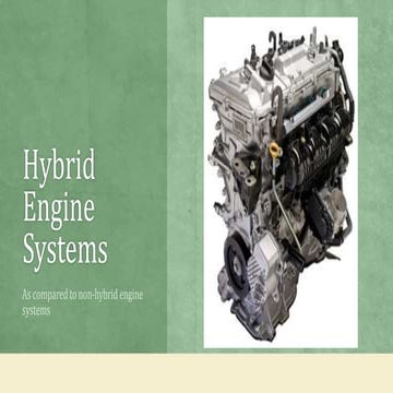 Hybrid engine | PPT