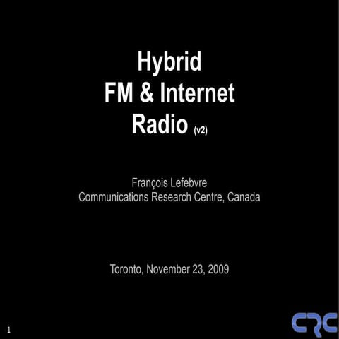 Hybrid FM & Internet Radio (v2)