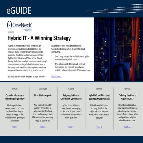 Hybrid IT – A Winning Strategy