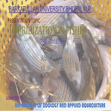 Hybridization in fishes