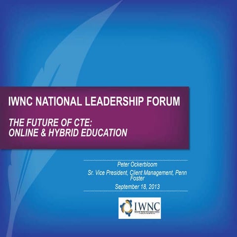 Hybrid Learning Models for Career Technical Education