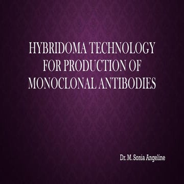 Hybridoma technology for production of monoclonal antibodies.pdf