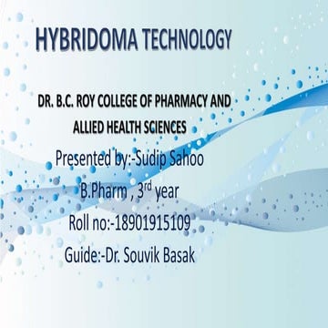 Hybridoma technology 