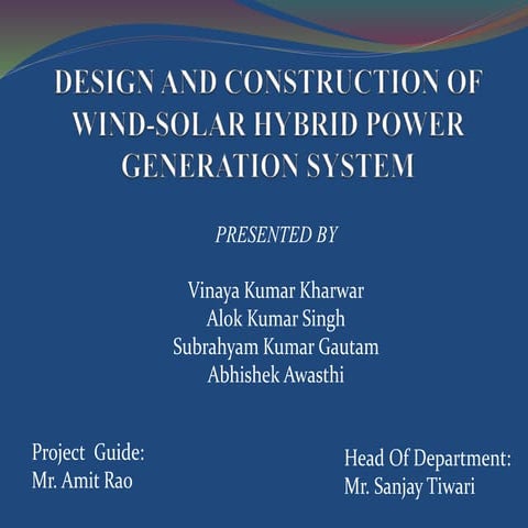 Hybrid power generation system