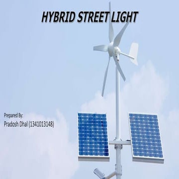 Hybrid street light