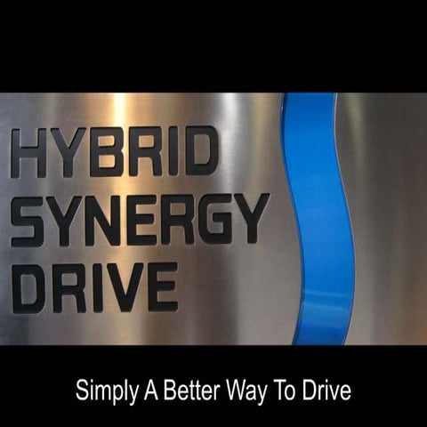 Hybrid synergy drive | PPT