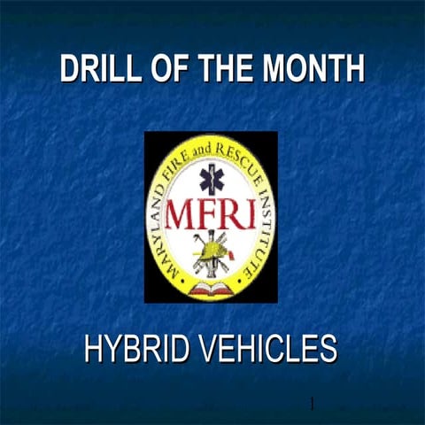 Hybrid vehicles