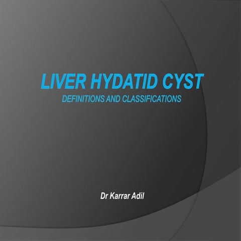 HYDATID CYST OF LIVER.pptx