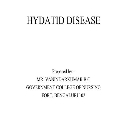 Hydatid disease