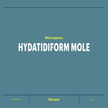 Hydatidiform mole gestational disease.pdf