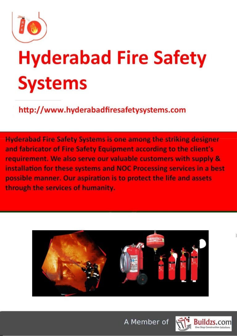 Designer and Fabricator of Fire Safety Equipment by Hyderabad fire sa…