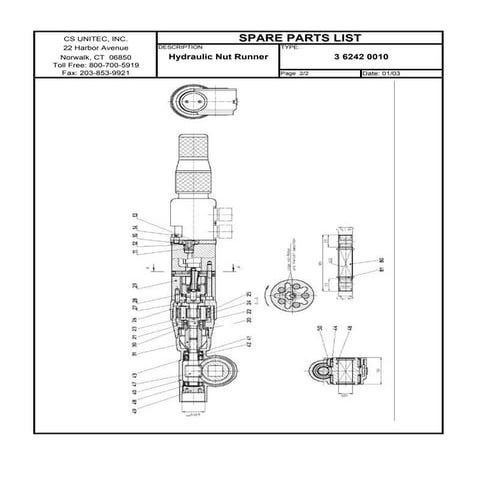 CS Unitec Nut Runners: 3 6242 0099