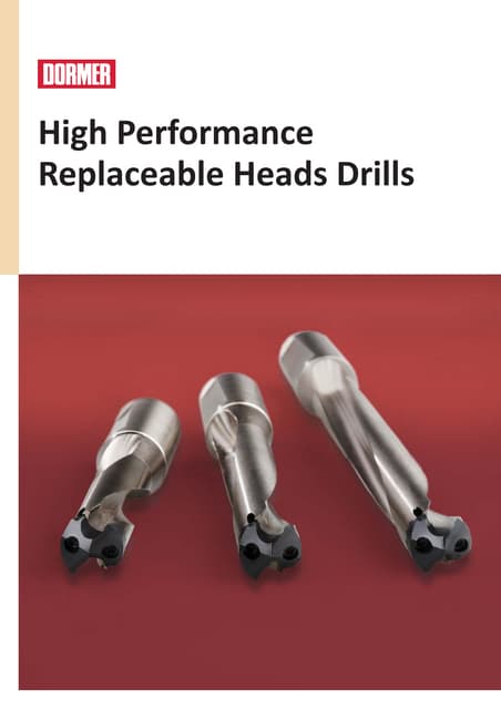 Hydra Solid Carbide Replaceable Head Drills