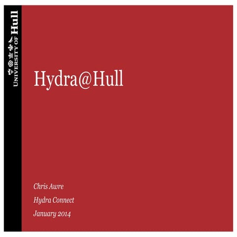 Hydra Connect lightening talk Jan14