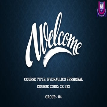 Hydraulic Project Group 4 Presentation Pptx