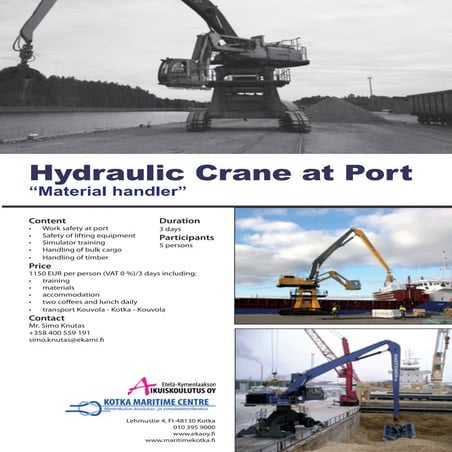 Sts container crane course | PDF