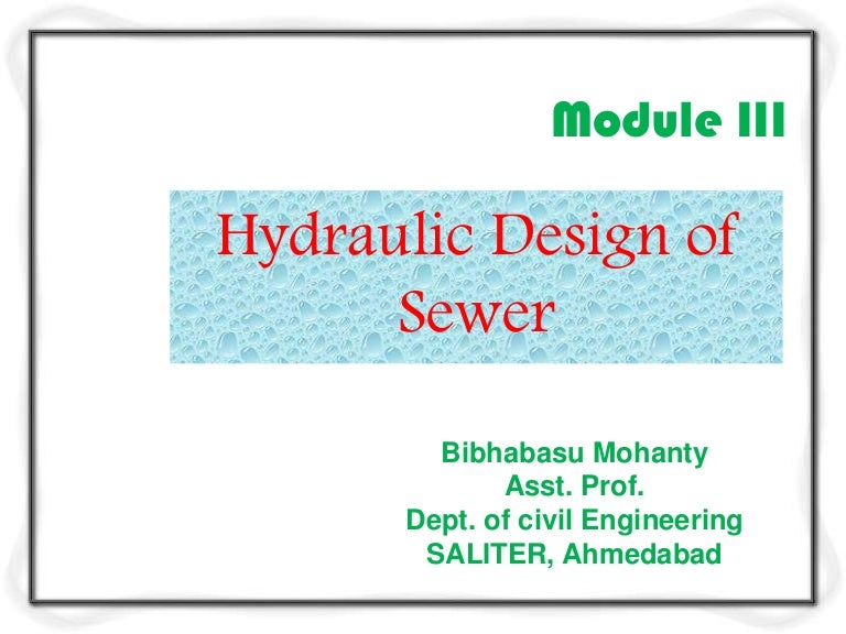 Hydraulicsdesign Hydraulicsdesign