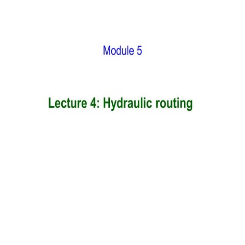 Hydraulic Routing.pdf ndeuofeufoehufheuhf