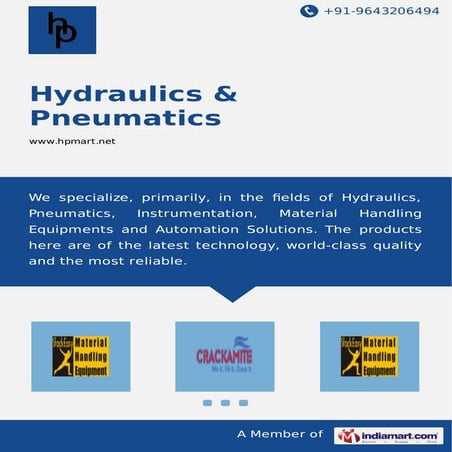 Hydraulics pneumatics
