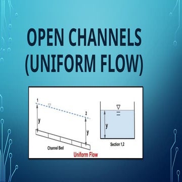 (Part i)- open channels | PDF